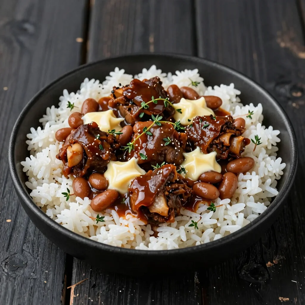 Slow-Braised Oxtail Meal